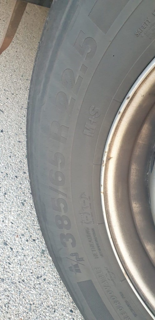 Запасное колесо 385/65 R22.5 на A1 у Зальцбурга: осмотр на месте и отмена заказа